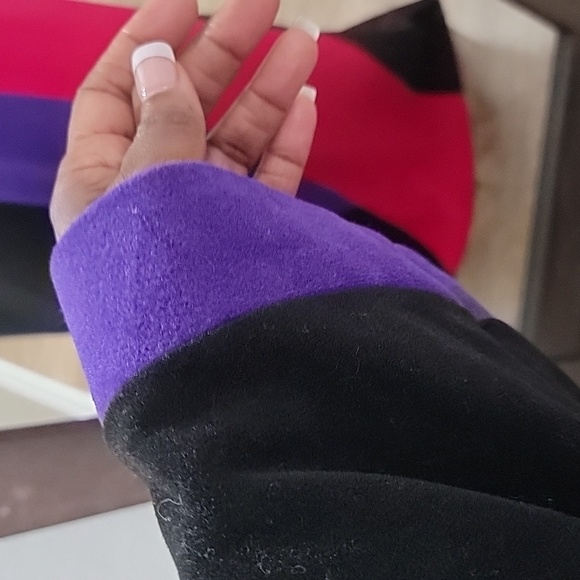 VTG | Vanity Fair Color Block House Dress - Picture 5 of 12